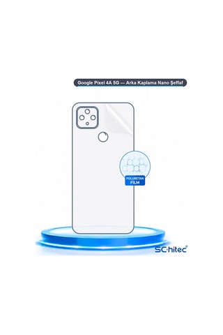 Google Pixel 4a 5g Uyumlu Arka Yüzey Hidrojel Koruyucu Film 46005513