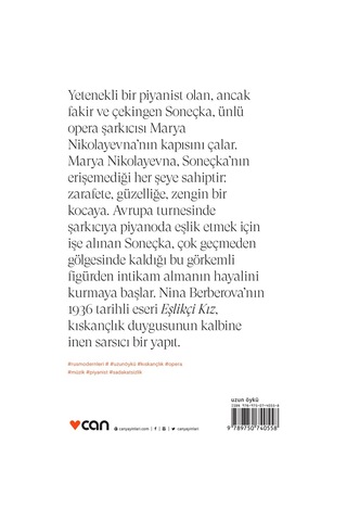 Eşlikçi Kız - Nina Berberova - Can Yayınları