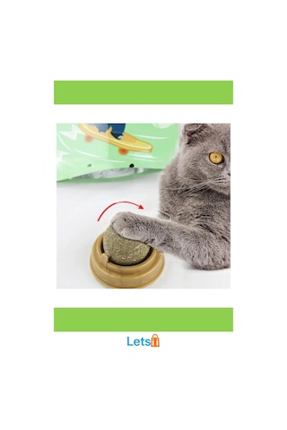 Kedi Otu Oyun Topu 5 Cm Dayanıklı Eğlence