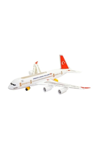 FAB 1505 Işıklı Müzikli Yolcu Uçağı A380 -Pestij