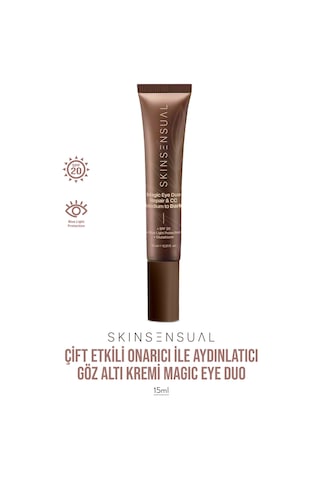 Skin Sensual Magic Eye Duo Repair & CC -Çift Etkili Onarıcı ile Aydınlatıcı Göz Altı Kremi | Medium to Dark 15ml