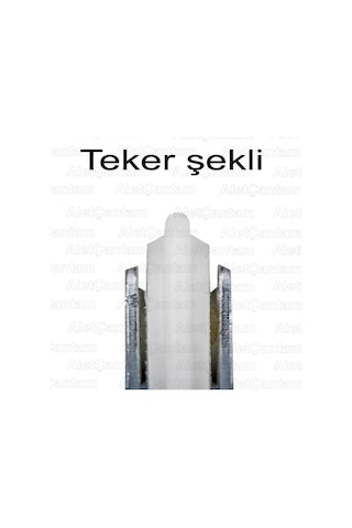 Aletçantam Sürgülü Kapak Gardrop Dolap Tekeri Yaylı 1 Adet