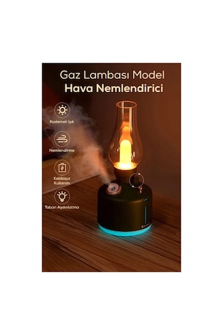 Lambası Tasarımlı Hava Nemlendirici