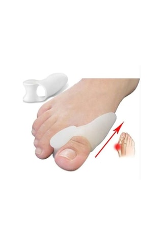 Silikon Makara Ayak Baş Parmak Ayıran Bunyon Nasır Kemik Koruyucu