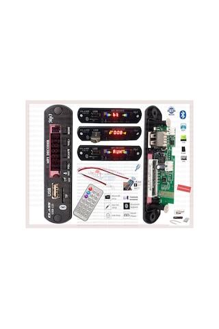 Usb123 Class Bluetooth Araç Aux Usb Çalar Mp3 Modulü