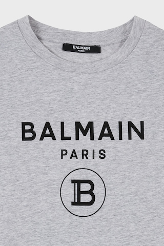 Balmain Çocuk T Shirt 6m8701 Mx030 905ne Gri Gri