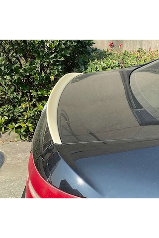 Audi A6 C6 Bagaj Üstü Spoiler Parlak Siyah Spoyler Plastik İthal 2005-2011