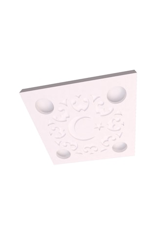 Motifpiyer Tavan Spot Göbek tsg-52-ayyıldız-kare