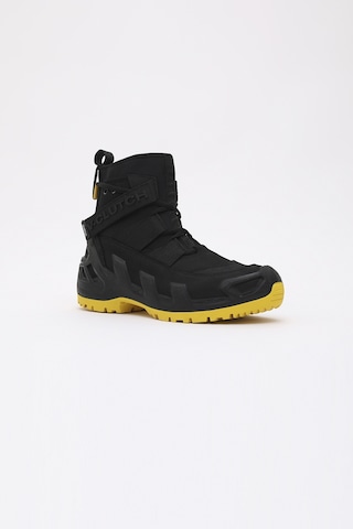 Vaneda 1019 V-clutch Urban Dıgıtal Scuba Kadın Bot Sıyah Siyah