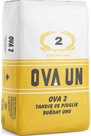 Ova Un Ova 2 Tandır ve Pidelik Un 25 KG
