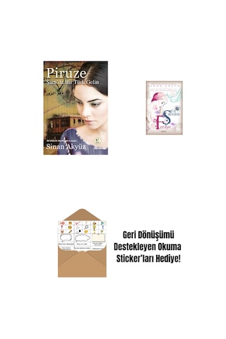 Piruze - Şam'da Bir Türk Gelin + Şahika Feraye + Okuma Sticker'ları