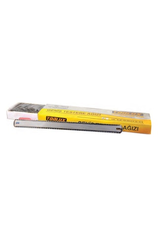 Toolux Geniş Demir Testere Ağzı Çift Taraflı - 72 Adet Toolux Geniş Demir Testere Ağzı Çift Taraflı - 72 Adet