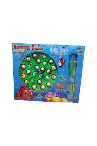 Kırmızı Balık Müzikli Balık Tutma Oyuncağı