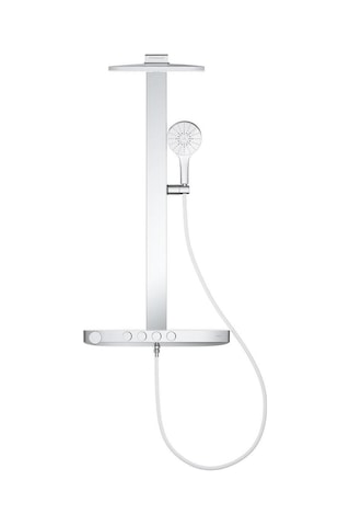 Rainshower Aqua Pure Duvara Monte Termostatlı Duş Sistemi - 1009640000 Gümüş