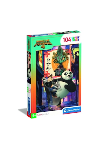 Clementoni 104 Parça Puzzle Kung Fu Panda 25781