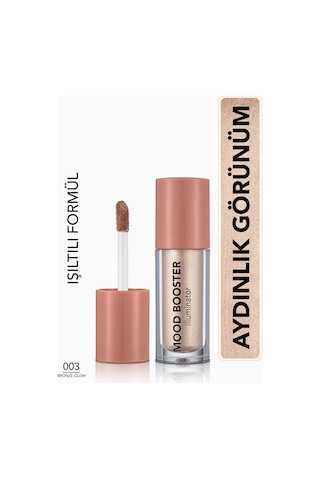 Flormar Likit Aydınlatıcı - Mood Booster Liquid Illuminator - 003 Bronze Glow - 8682536043694