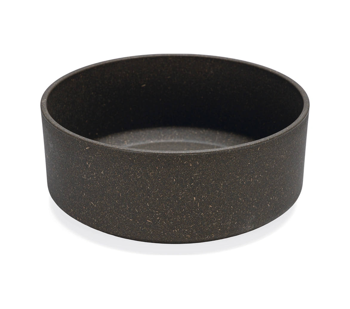 Beeztees Dbl Köpek Mama Su Kabı, Bambu, Antrasit, 21cm, 1430ml