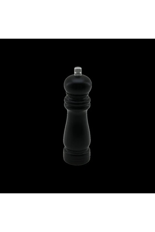 Jenerik Küçük Siyah Ahşap Tuz Ve Baharat Öğütücü Çap 4.5 Cm, 15.5 Cm