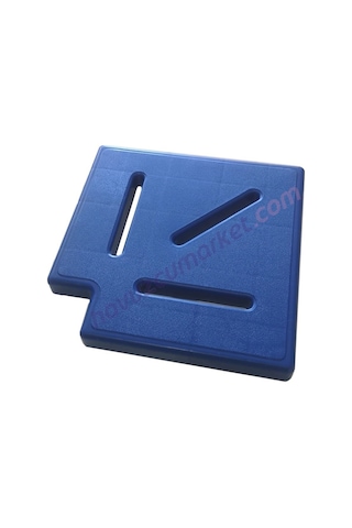 20 Cm Taşma Izgarası Köşe Parçası 90 Lacivert