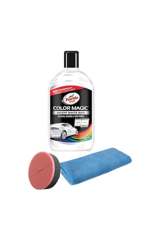 Turtle Wax Renk Yenileyici Beyaz Cila 500 ML + Uygulama Süngeri