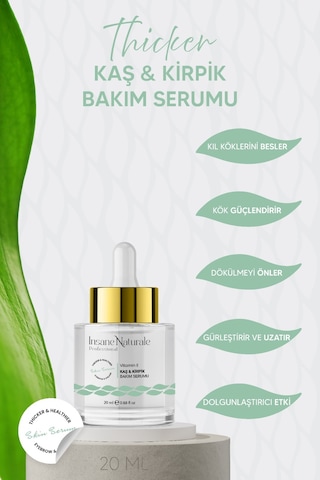 Insane Naturale Kaş Kirpik Serumu 20 ML