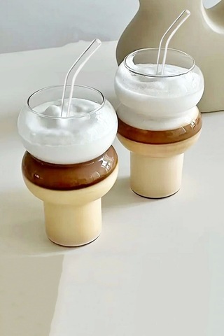 8 Li Kahve Bardağı Seti Cam Pipetli Pinterest Bardak