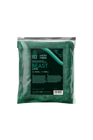 Smartbee Beast Twisted Pile Mikrofiber Oto Kurulama Havlusu 50x70