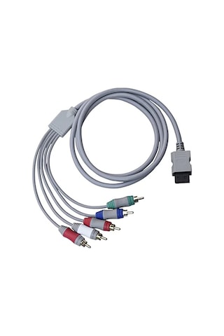 Bealuffe Wii U Multi Out 5rca 480p Hd Ses Video Kablosu 6 Ayaklar İçin Wii İçin Bileşen Kablosu