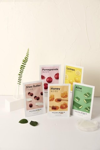 Aloe Vera Özlü Esnek Görünüm Sunan Yoğun Nemlendirici Yaprak Maske 2li Paket