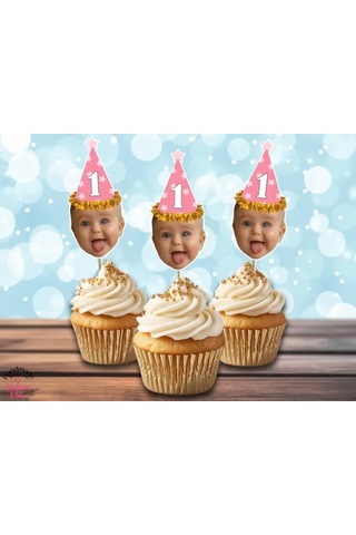 Cupcake Süsü Kürdanlı 10 Adet 0