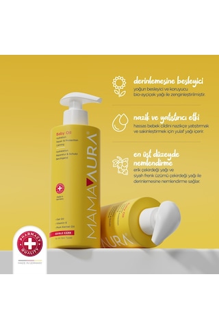 Mamaaura Içerikli Bebek Bakım Yağı - Baby Oil 200 Ml