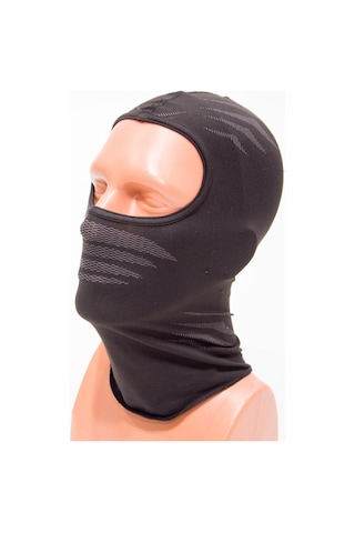 Dikişsiz Bisiklet-Motorsiklet Maskesi 53-57cm VAN RYSEL Meridyendukkan Siyah