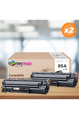 Hp Laserjet Pro M1132 Mfp Uyumlu, Toner Çipli Ce285a 2'li 1.600 Sayfa