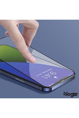 Apple Uyumlu   iPhone 12 Pro Max (6.7'')Tam Kaplayan 5D Ekran Koruyucu Cam