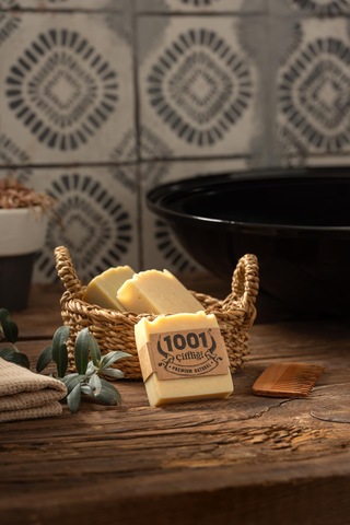 1001 Çiftliği El Yapımı Doğal Zeytinyağı Sabunu