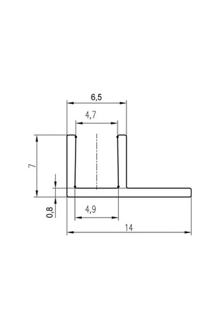 Sam Furniture Panol İçin Köşe Şeridi 236720590 Gri