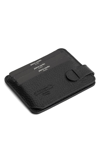 Pierre Cardin Siyah Floater Unisex Deri Kartlık 0777s3l Siyah-floater