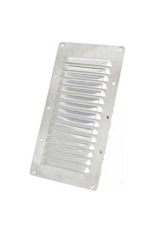Louver Havalandırma. 316 Paslanmaz. L 228mm X W 127mm X Τ 0.8mm