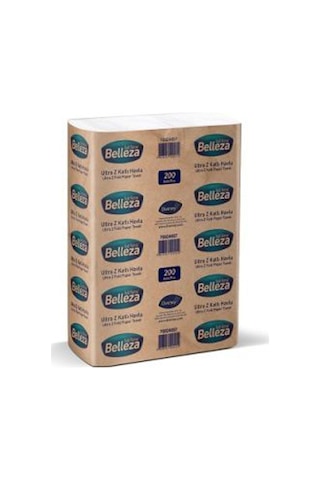 Belleza Ultra Z Katlı Kağıt Havlu 23 Cm x 24 Cm 4000 Yaprak Belleza Ultra Z Katlı Kağıt Havlu 23 Cm x 24 Cm 4000 Yaprak