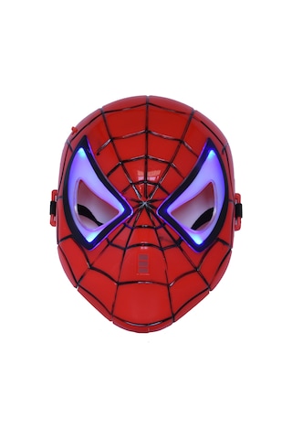 Örümcek Adam Ok Ağ Fırlatan Atan Eldiven Spiderman Işıklı Maske