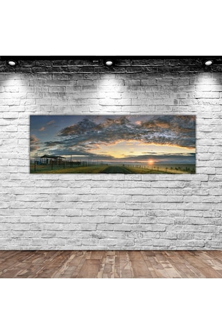 Bk Home Manzara Panorama Kanvas Tablo 100x35cm-4 Bkbitmeyen77523 Bk