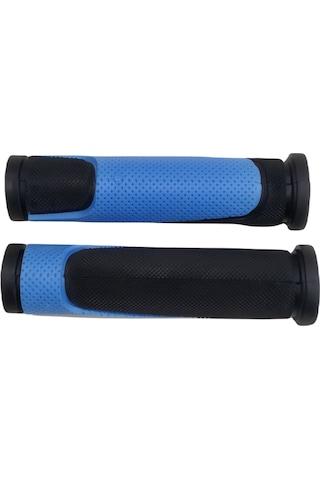 KNT 2 Renkli Bisiklet Elciği Pvc Silikon Mavi Siyah Renk 125 mm Mavi - Siyah