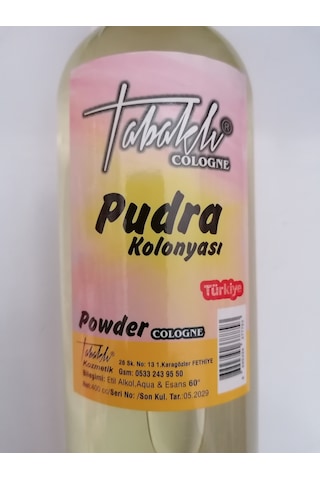 Tabaklı Pudra Kolonyası 400 ML