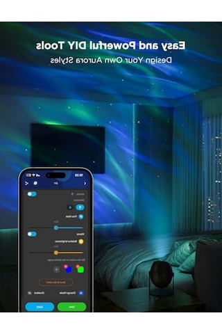 Galaksi Projektör Aydınlatma, Yıldızlı Gece Atmosferi İçin Ideal 01G Taba