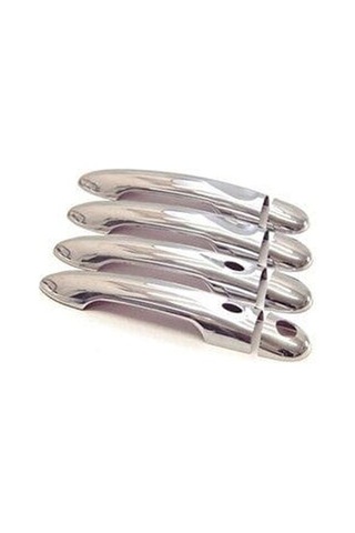 Ebal Otomotiv Renault Megane 3 Krom Kapı Kolu 4 Kapı  2008-2016 (2 Kol Sensörlü)