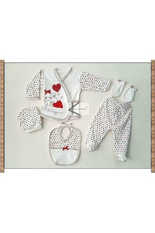 Bombinoo Zıbın 5 Paça Hastane Çıkışı Pembe Ayıcıklı Pembe