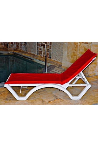 Armutland Şezlong Minderi Kırmızı (325934283)