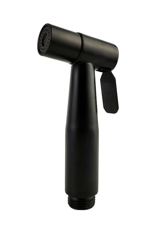 Dinosaurs 2m Paslanmaz Çelik Tuvalet Musluk Seti - Siyah Altın