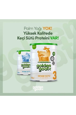 Golden Goat 1 Keçi Sütlü Bebek Sütü 400 G - 4 Adet