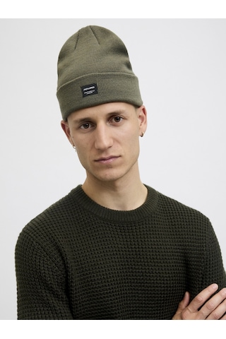 Jack & Jones Jack Jones Yazılı Erkek Örgü Bere 12092815 Siyah